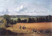 John Constable The wheatfield oil painting artist